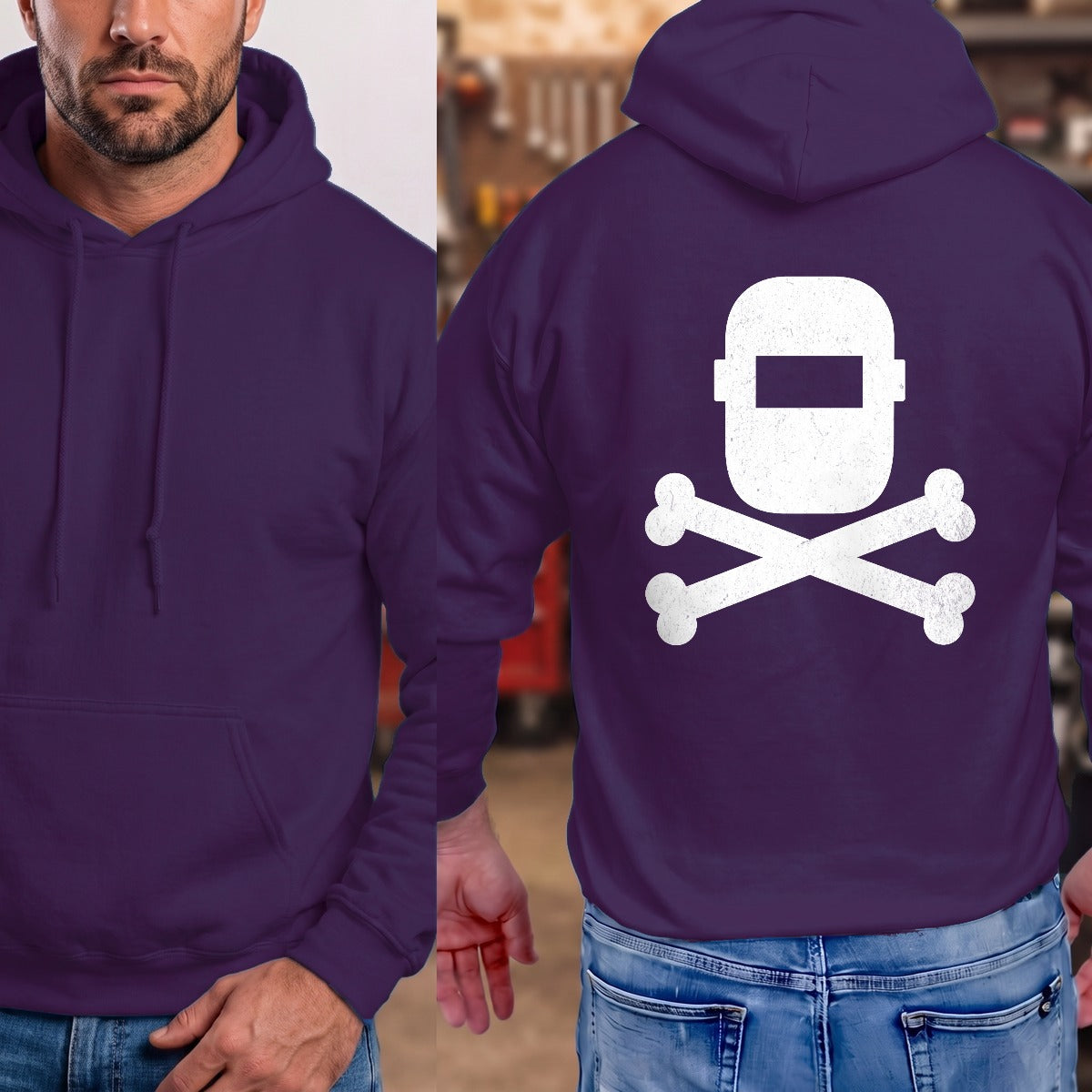 Purple | Full Back