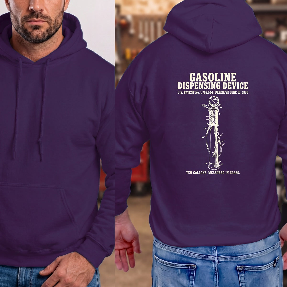 Purple | Full Back