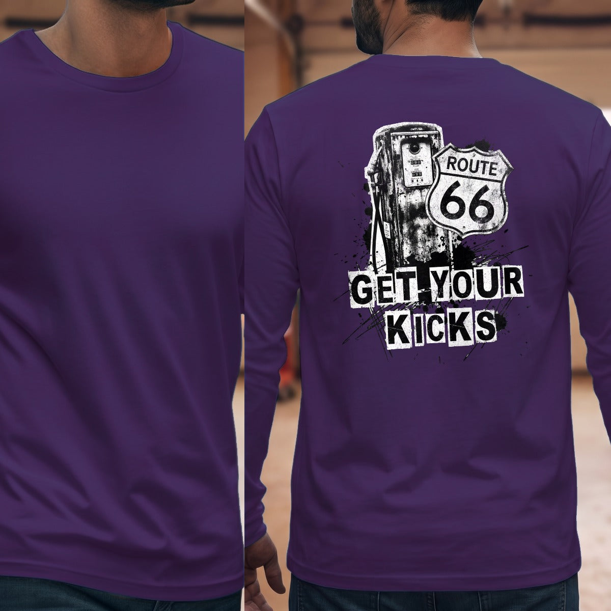 Purple | Full Back