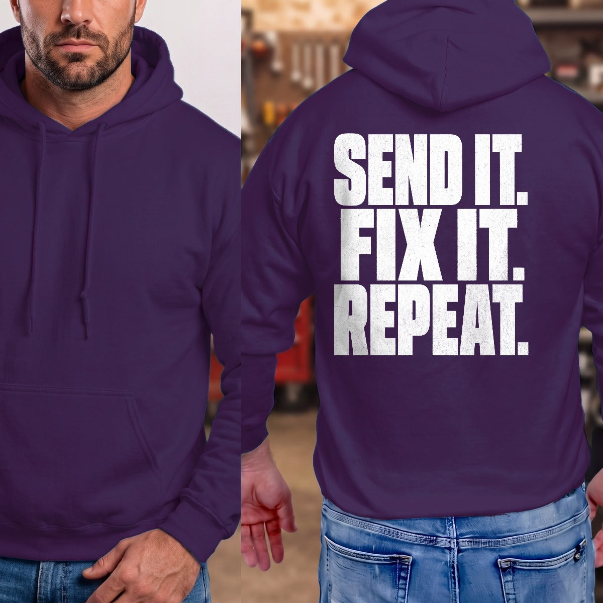 Purple | Full Back
