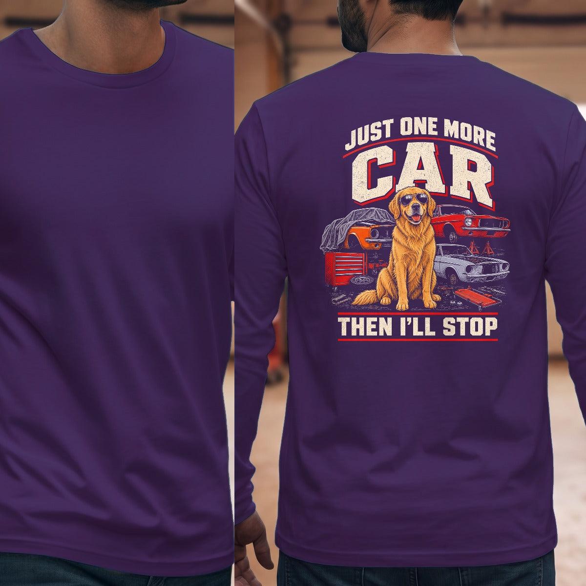 Purple | Full Back