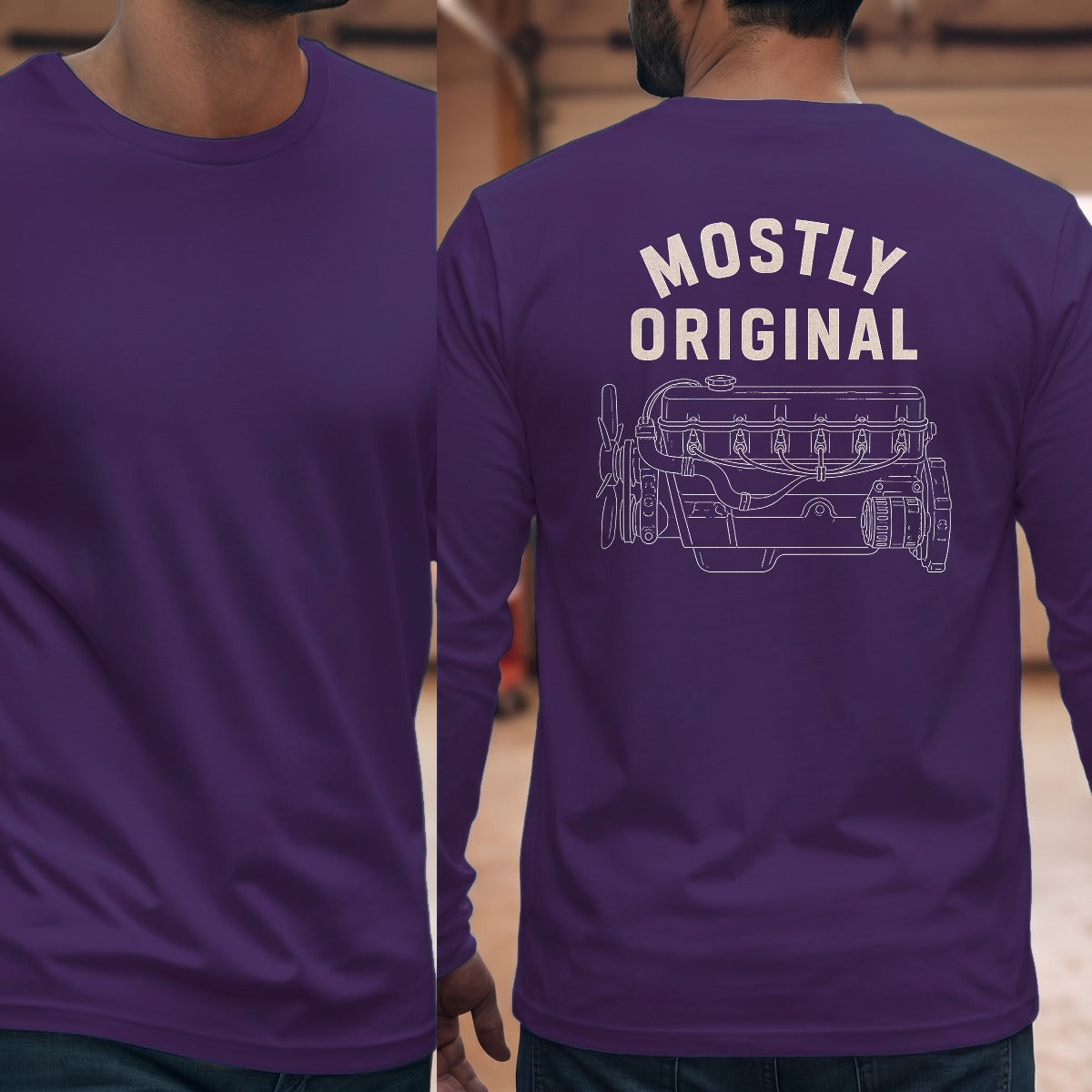 Purple | Full Back