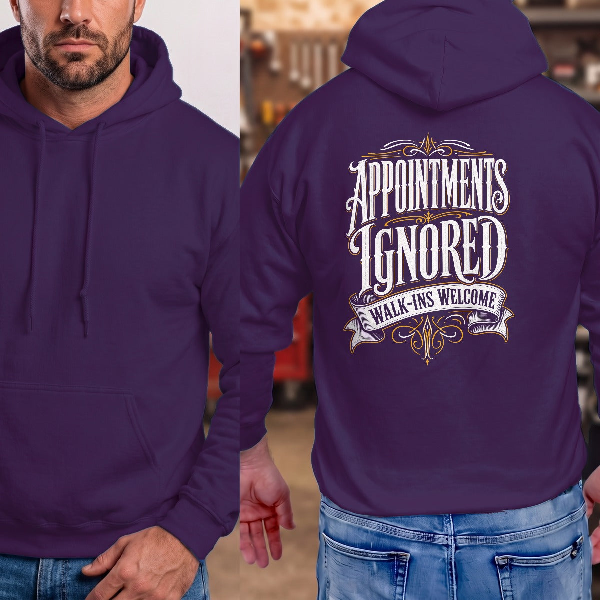 Purple | Full Back