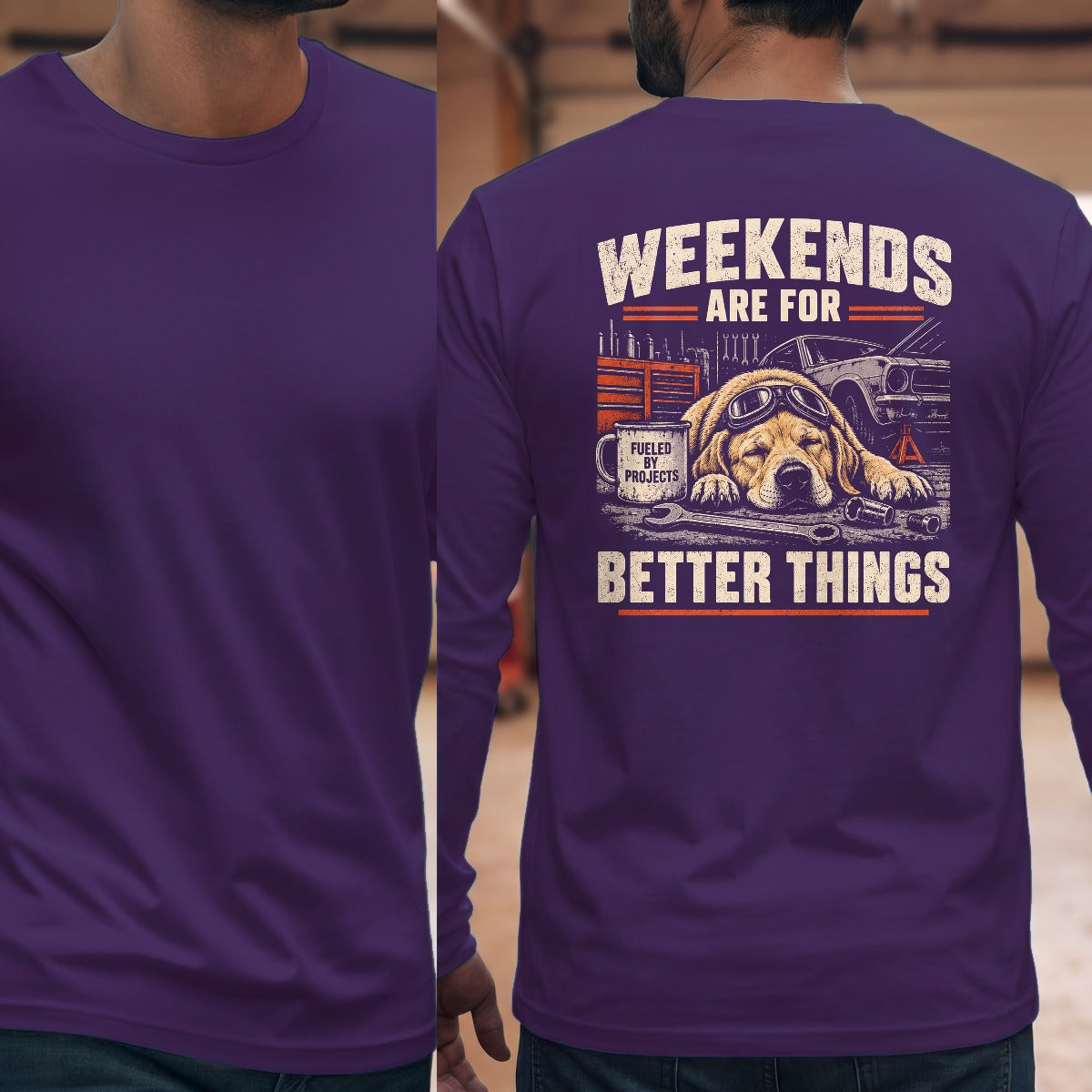 Purple | Full Back