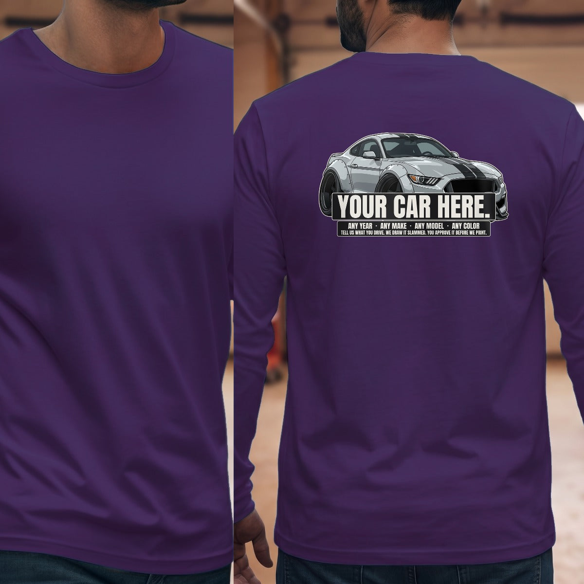 Purple | Full Back