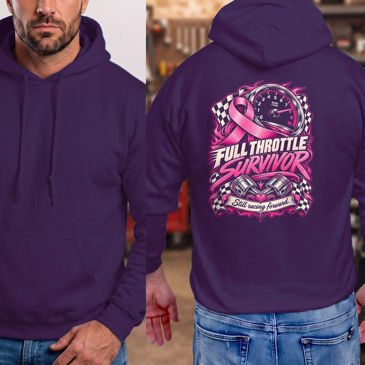Purple | Full Back