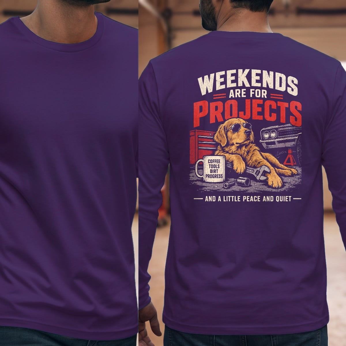 Purple | Full Back