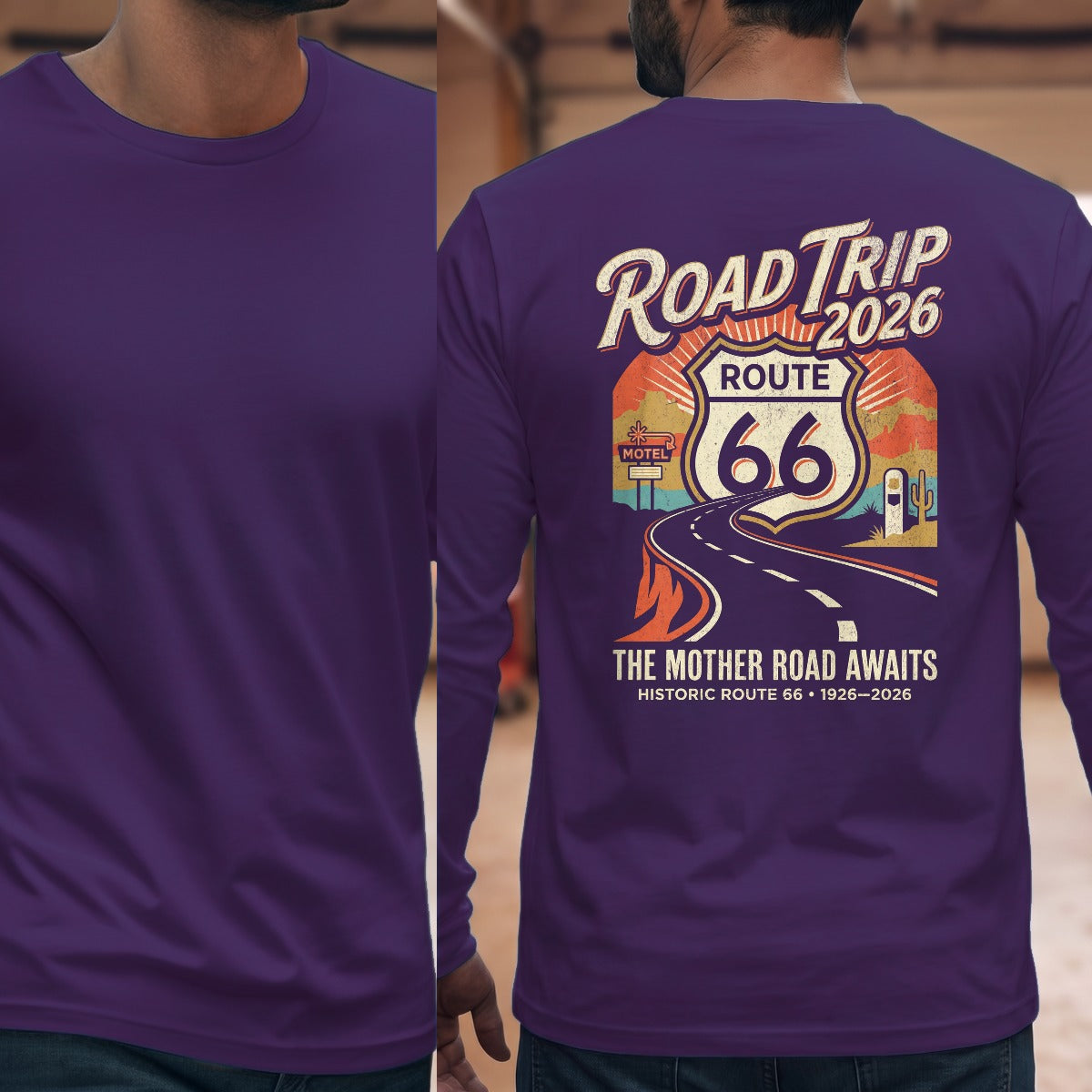 Purple | Full Back