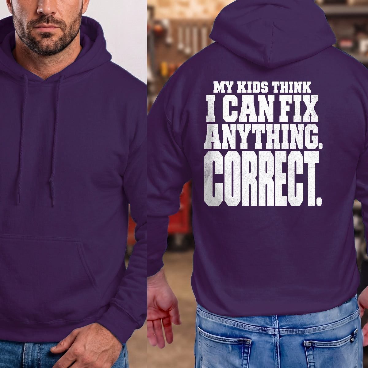 Purple | Full Back