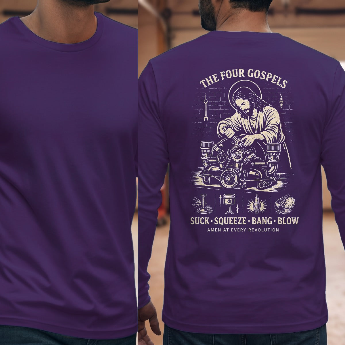 Purple | Full Back