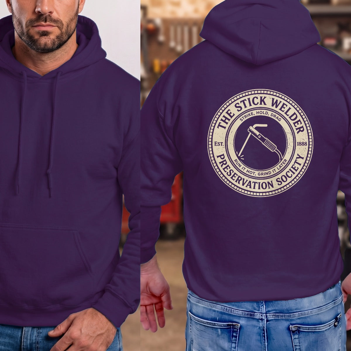 Purple | Full Back