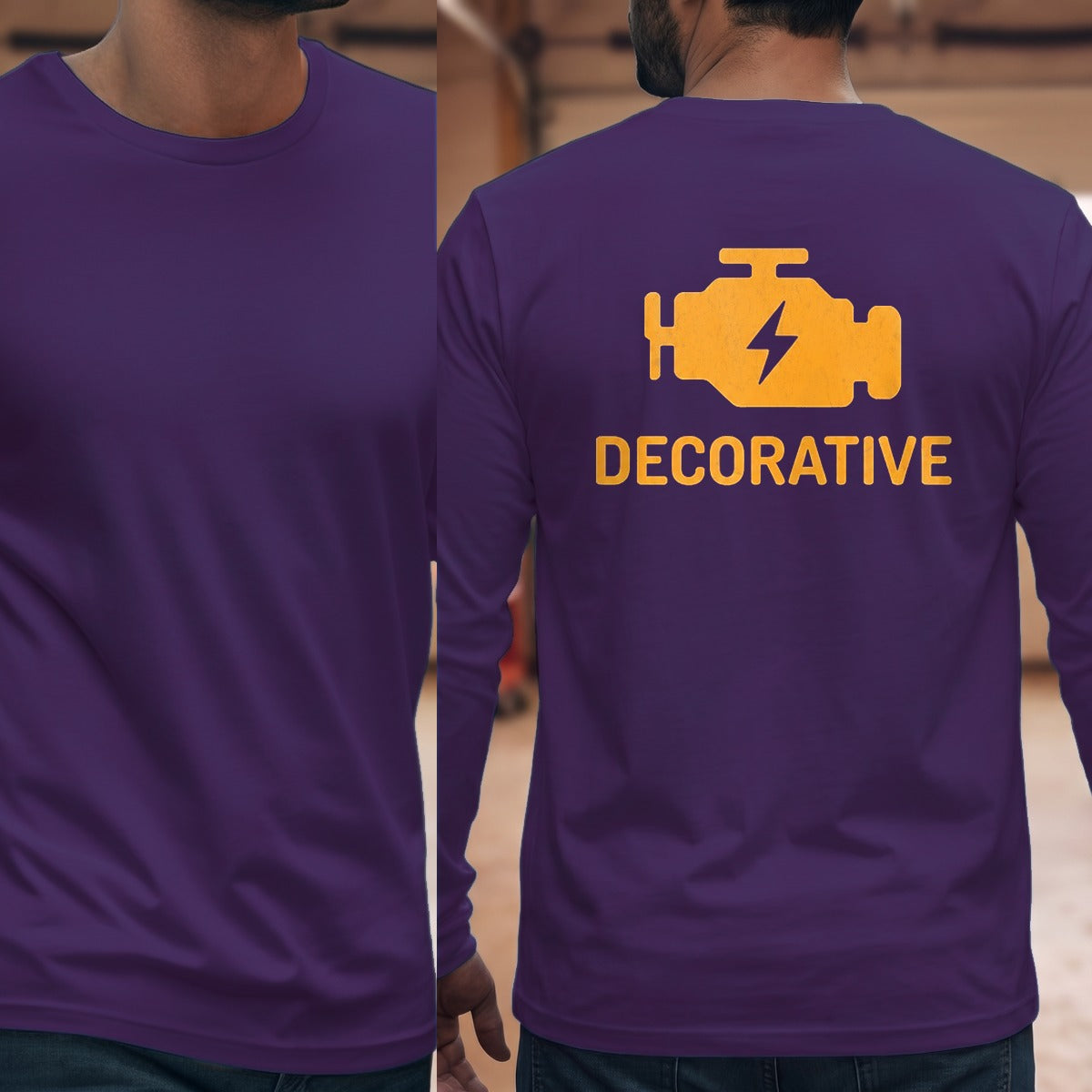 Purple | Full Back