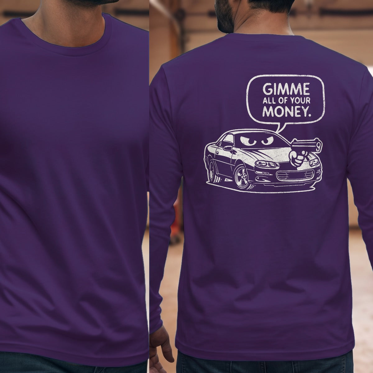 Purple | Full Back