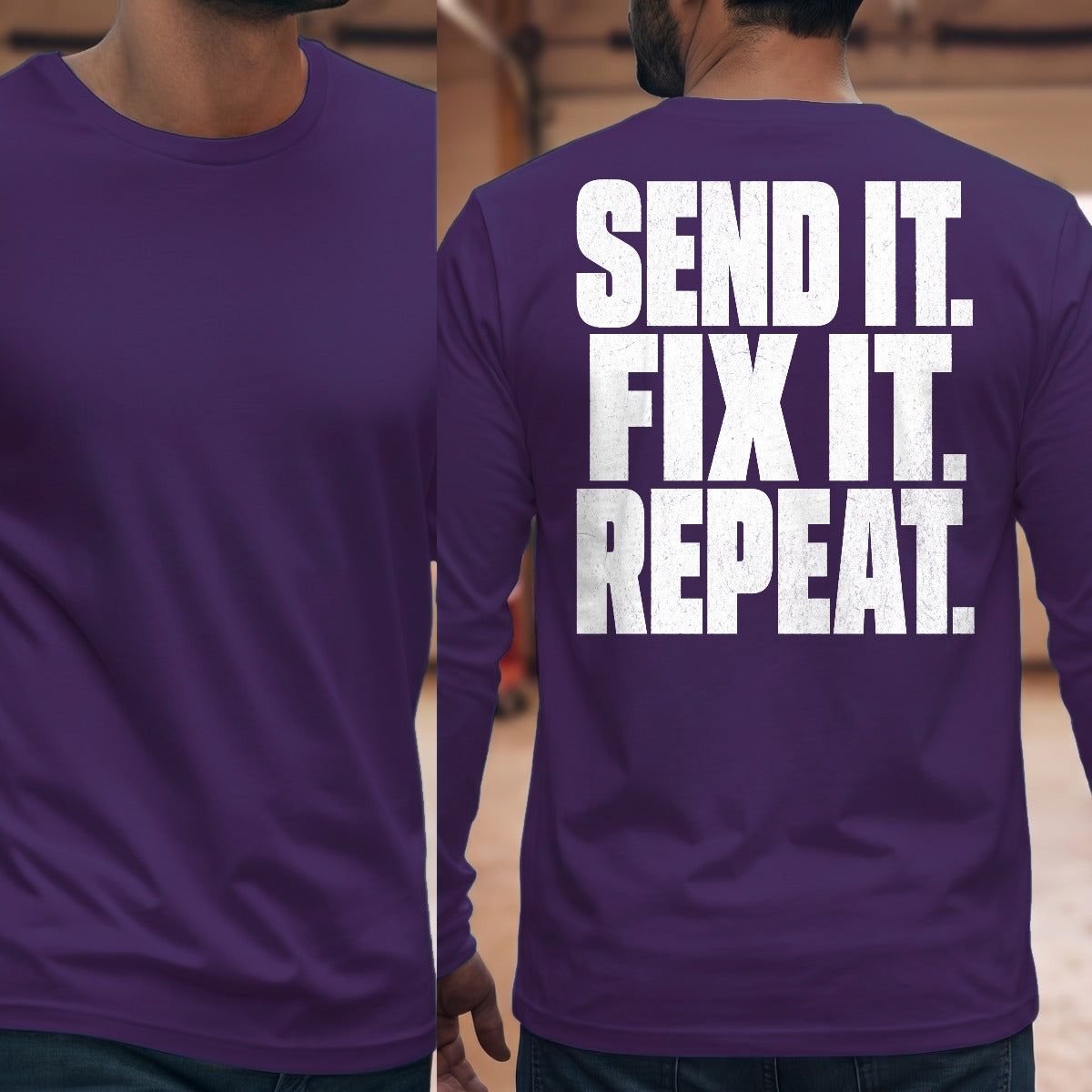 Purple | Full Back