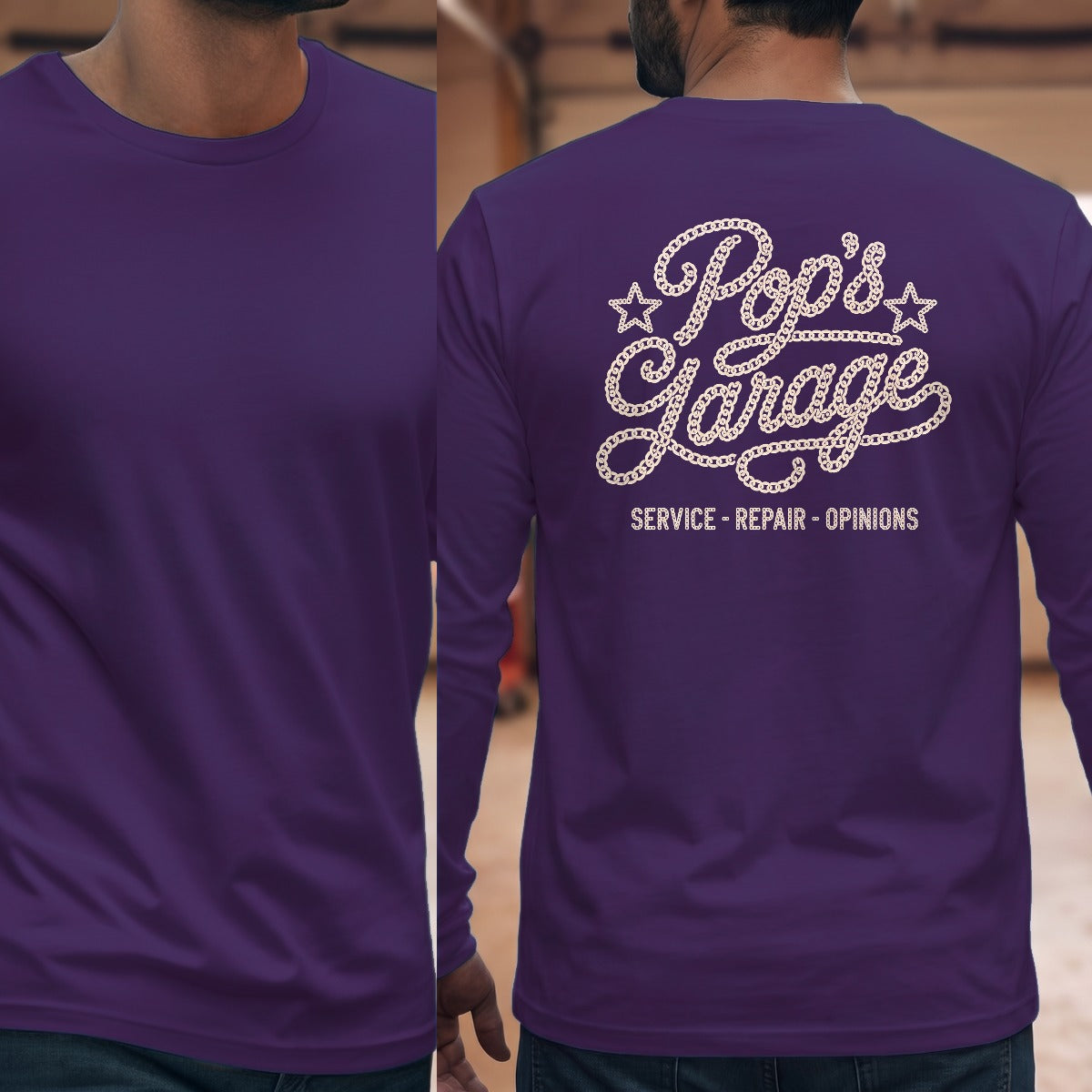 Purple | Full Back