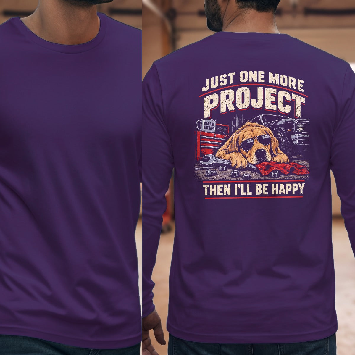 Purple | Full Back