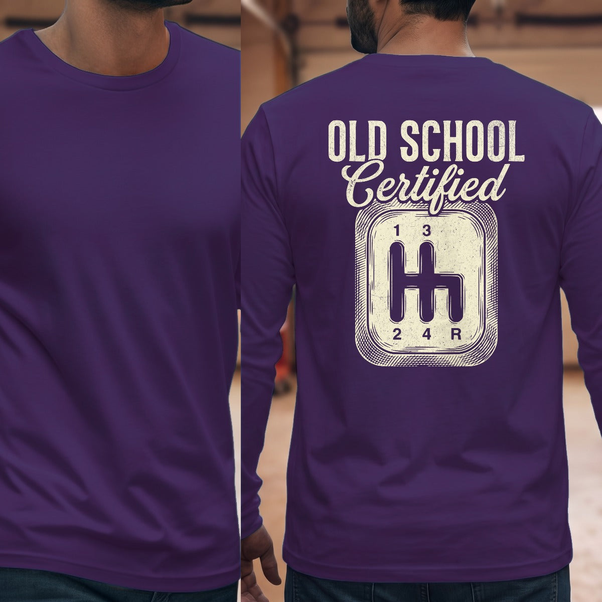 Purple | Full Back