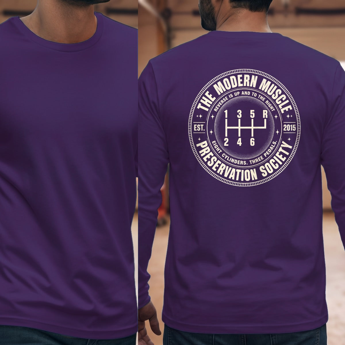 Purple | Full Back