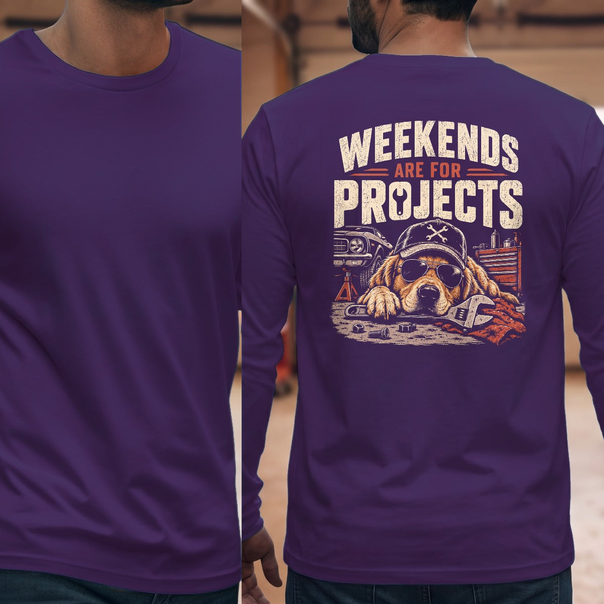 Purple | Full Back