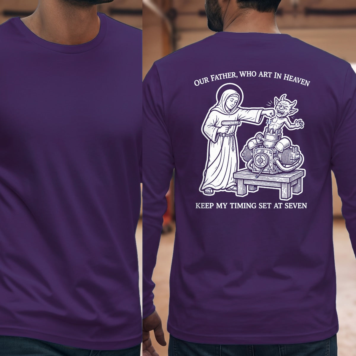 Purple | Full Back
