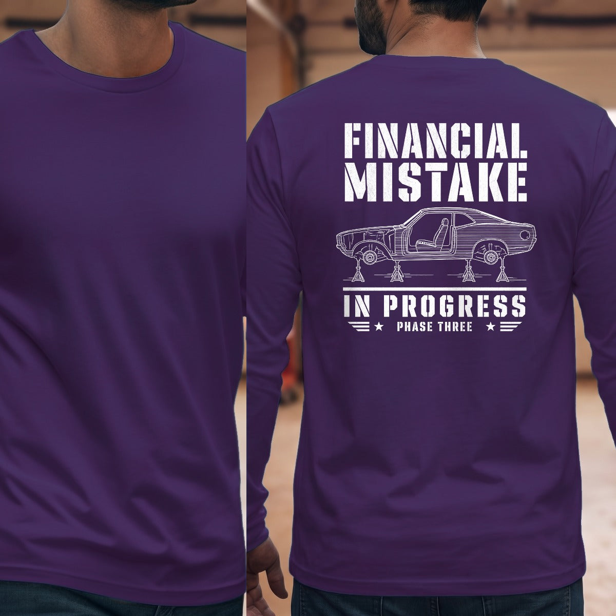 Purple | Full Back