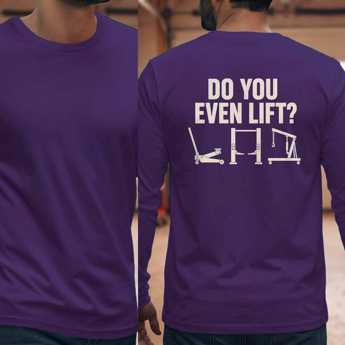 Purple | Full Back
