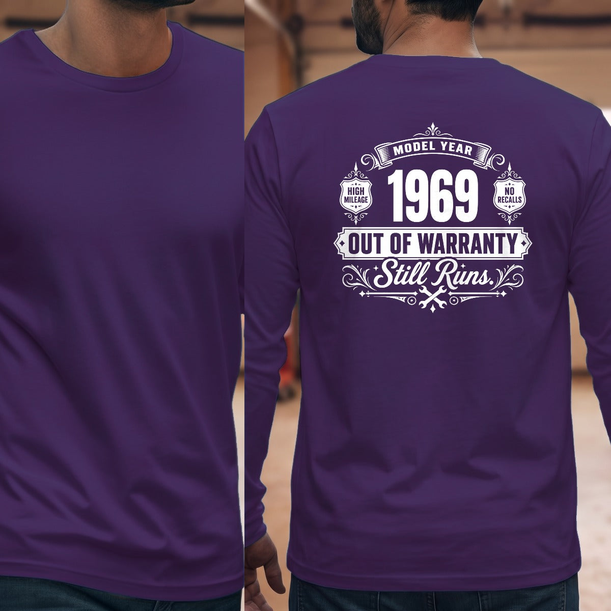 Purple | Full Back