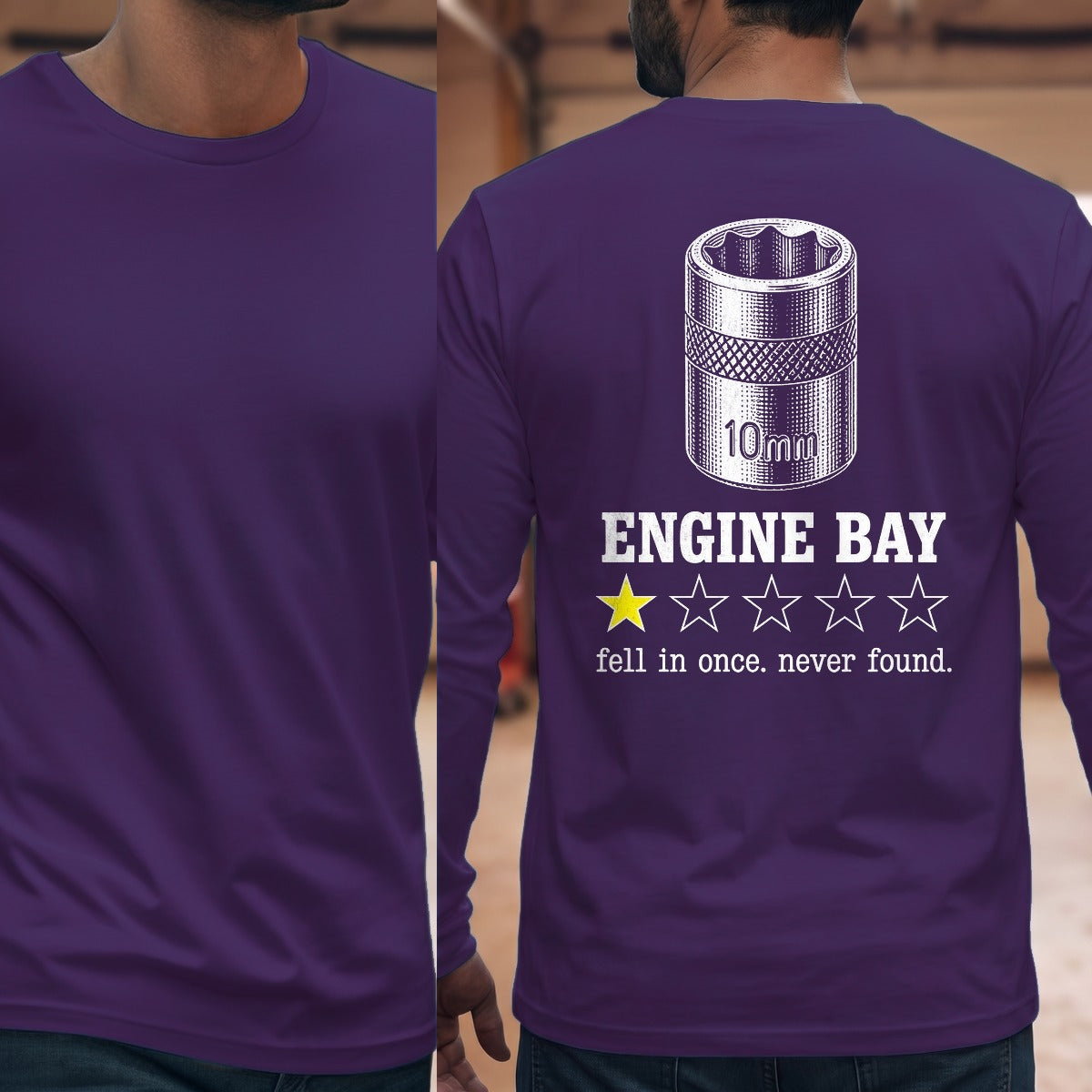 Purple | Full Back