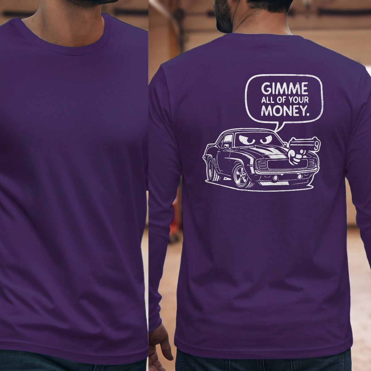 Purple | Full Back
