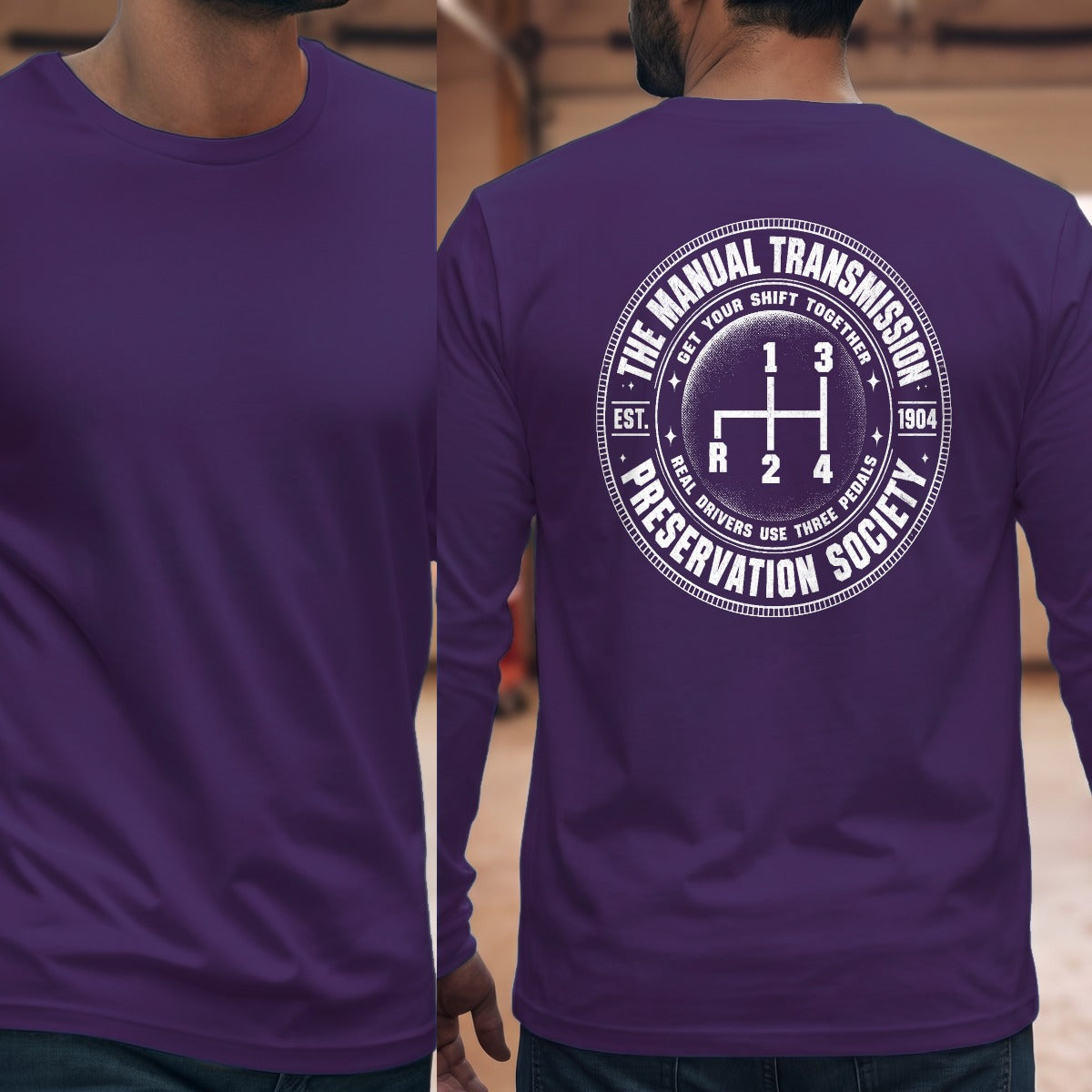Purple | Full Back