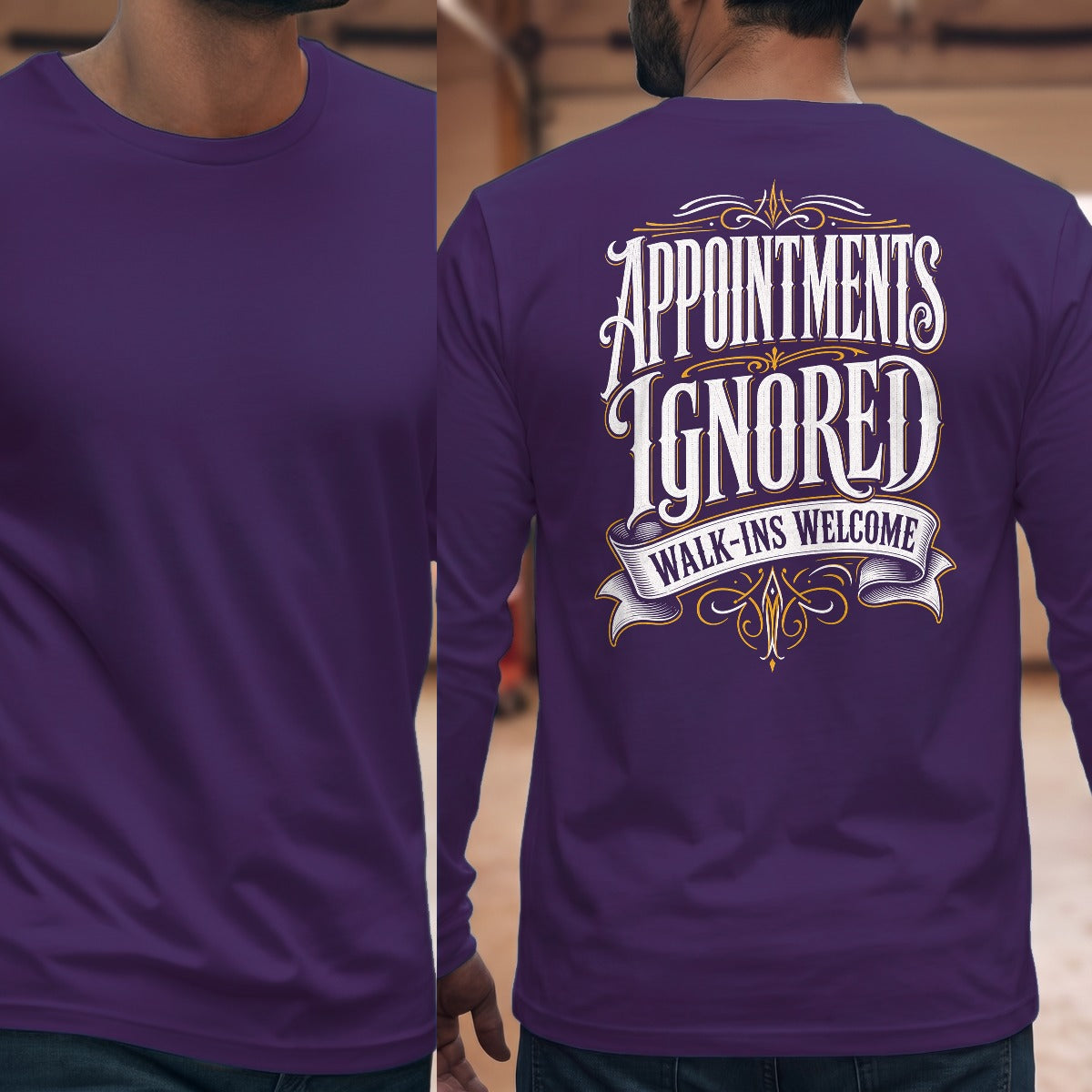 Purple | Full Back