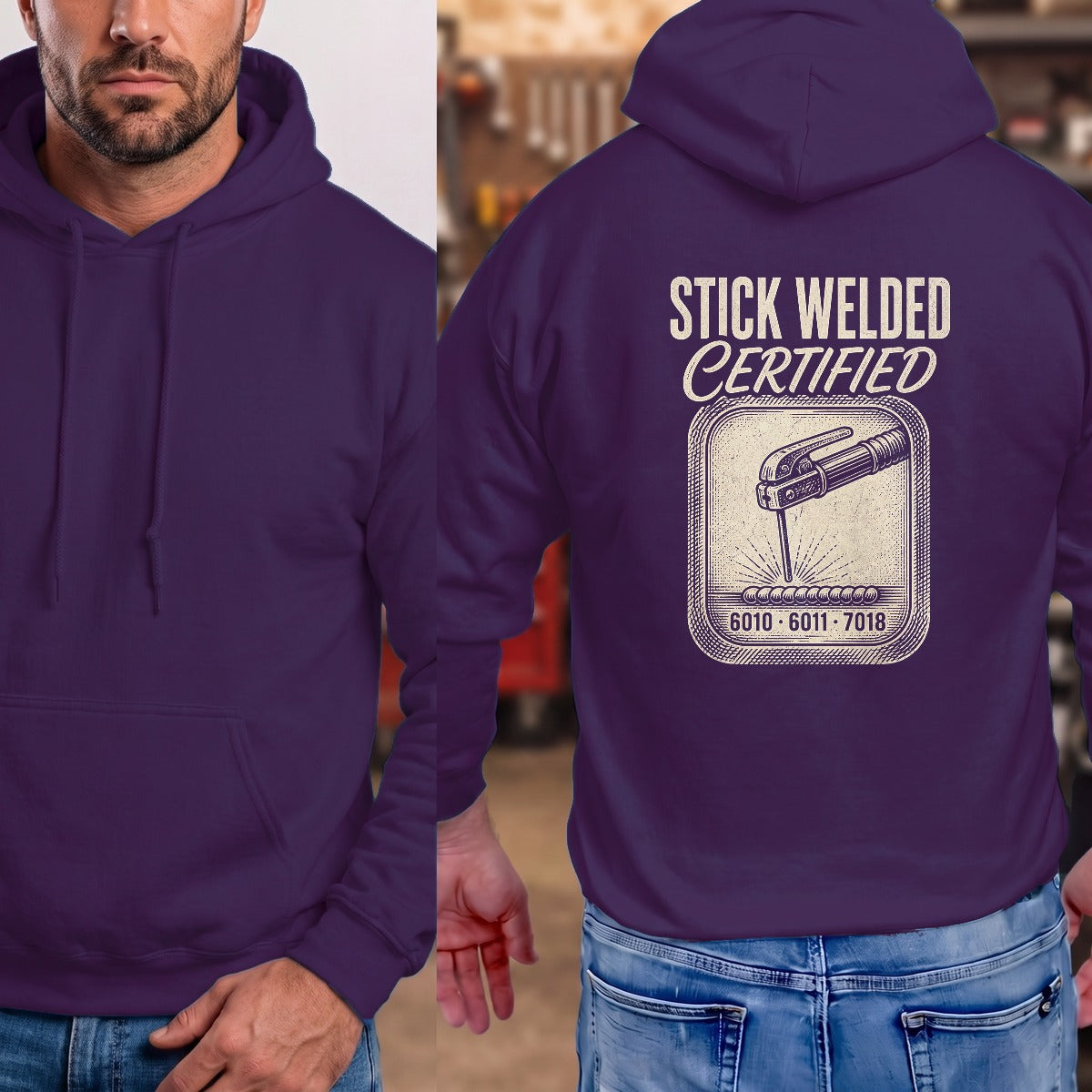 Purple | Full Back