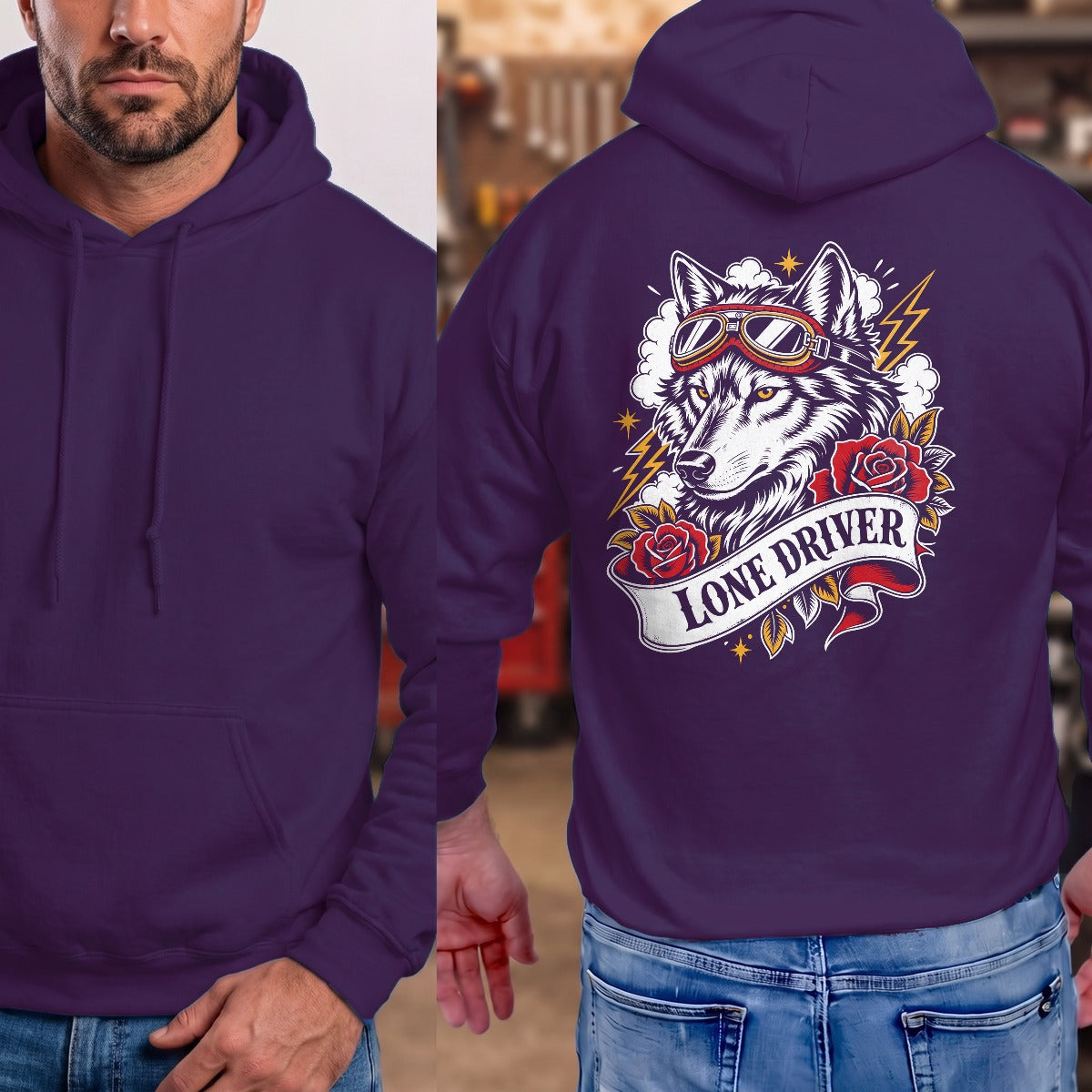 Purple | Full Back