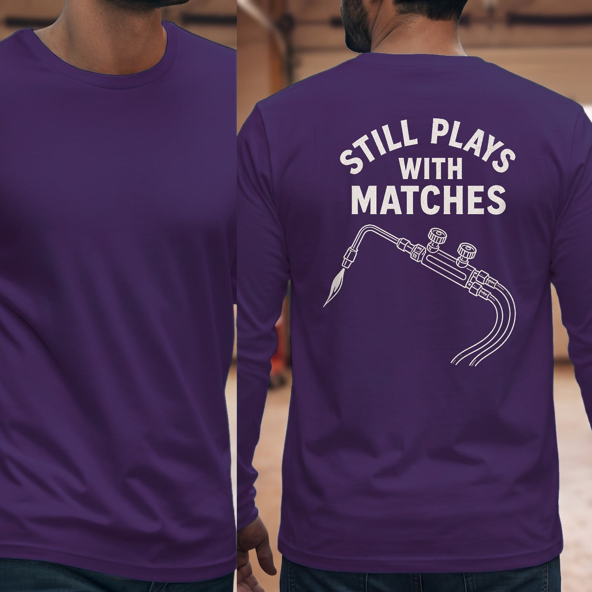 Purple | Full Back