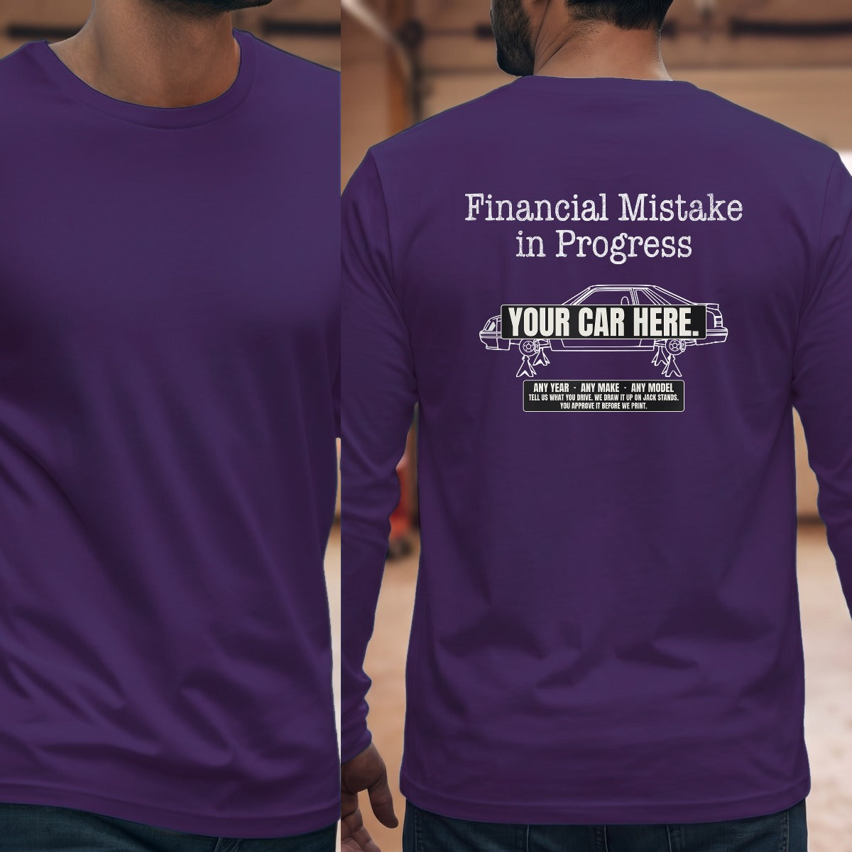 Purple | Full Back