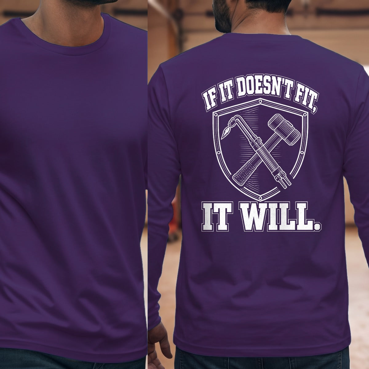 Purple | Full Back