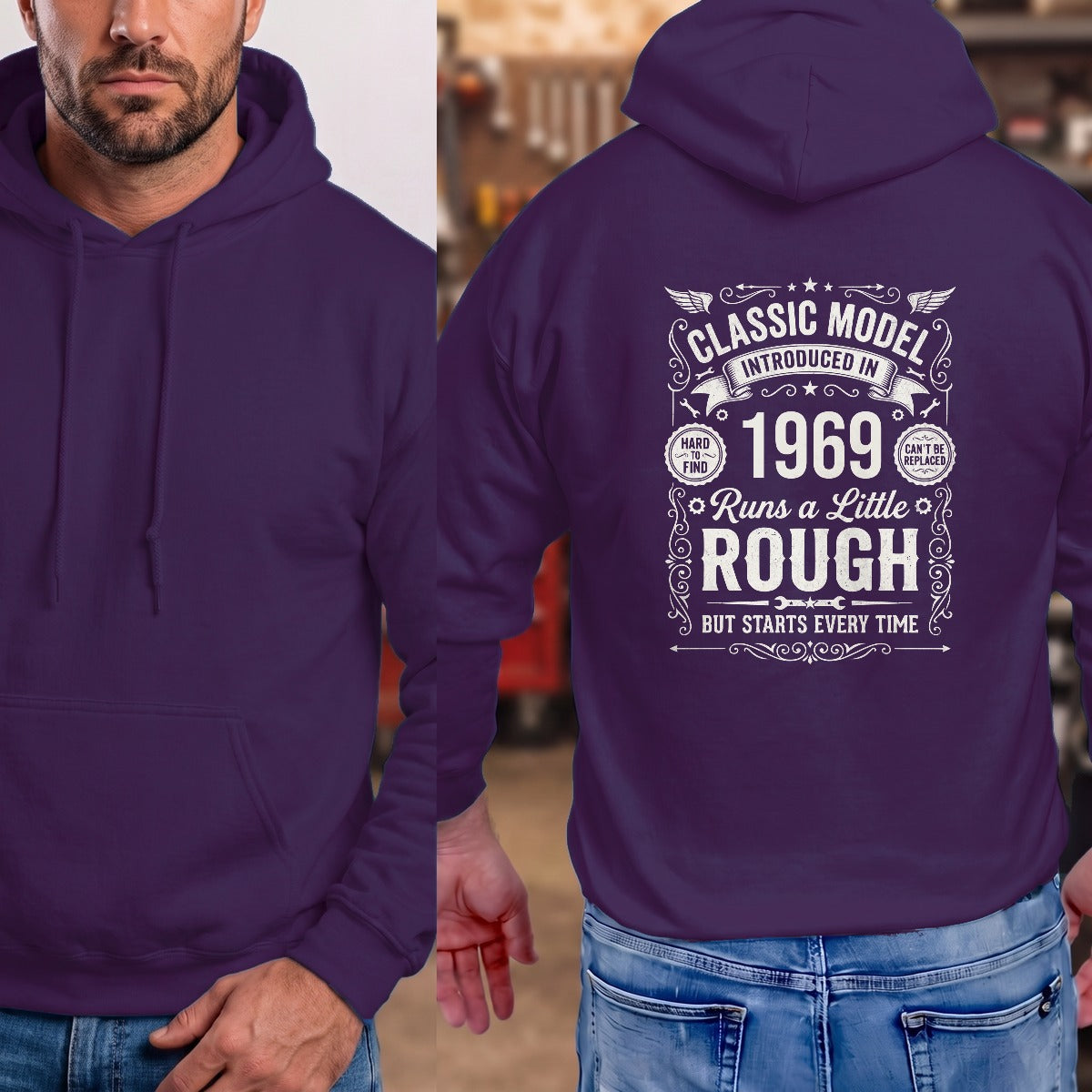 Purple | Full Back