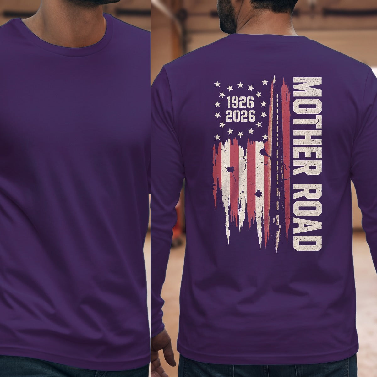 Purple | Full Back
