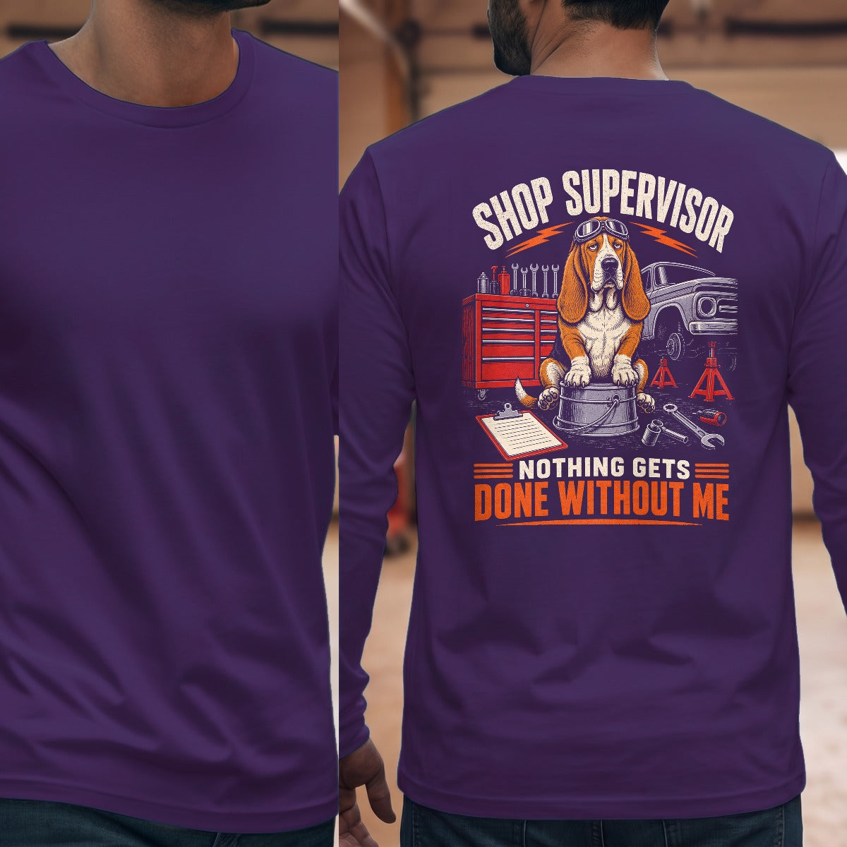 Purple | Full Back