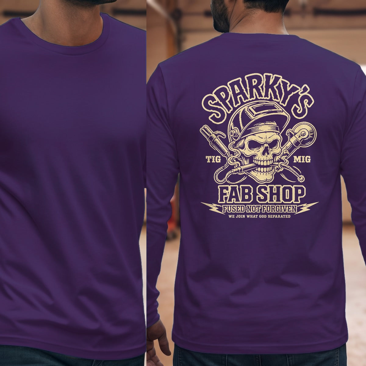 Purple | Full Back