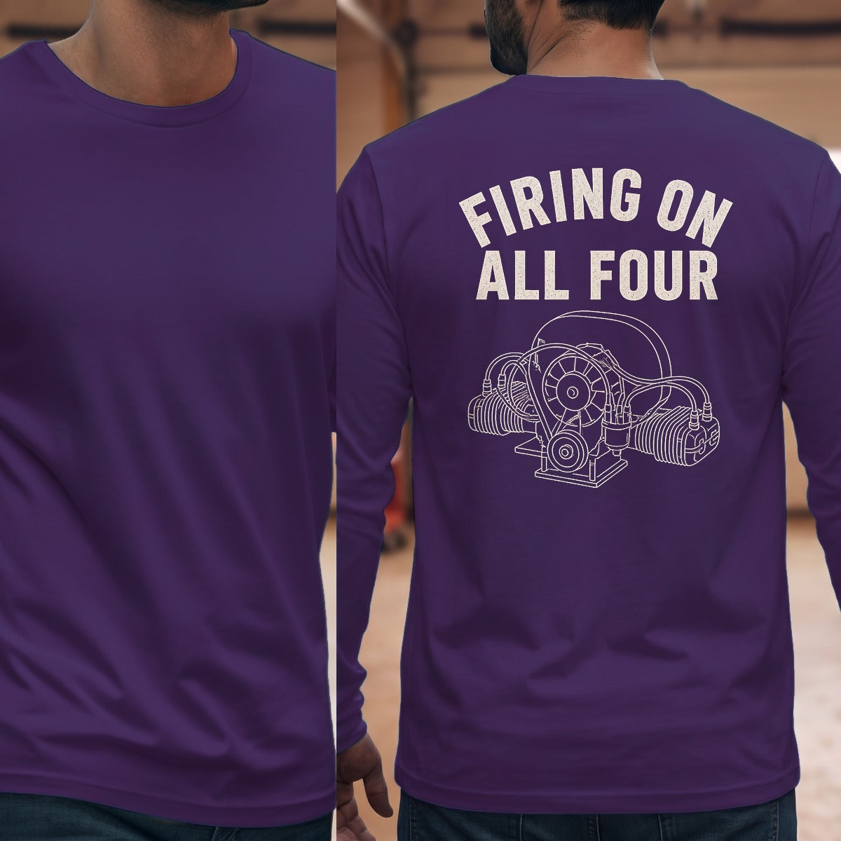 Purple | Full Back