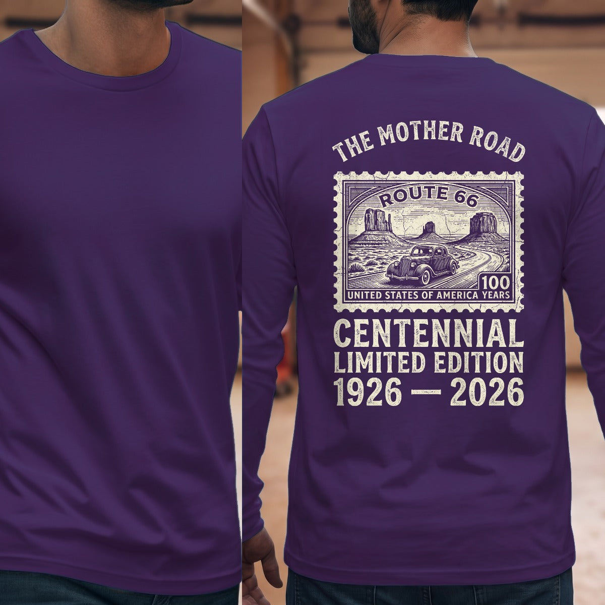 Purple | Full Back