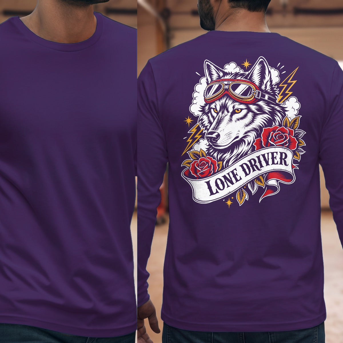 Purple | Full Back