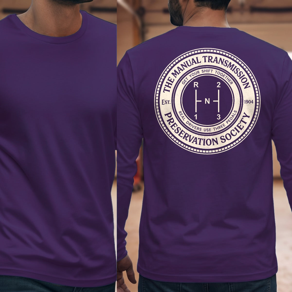 Purple | Full Back