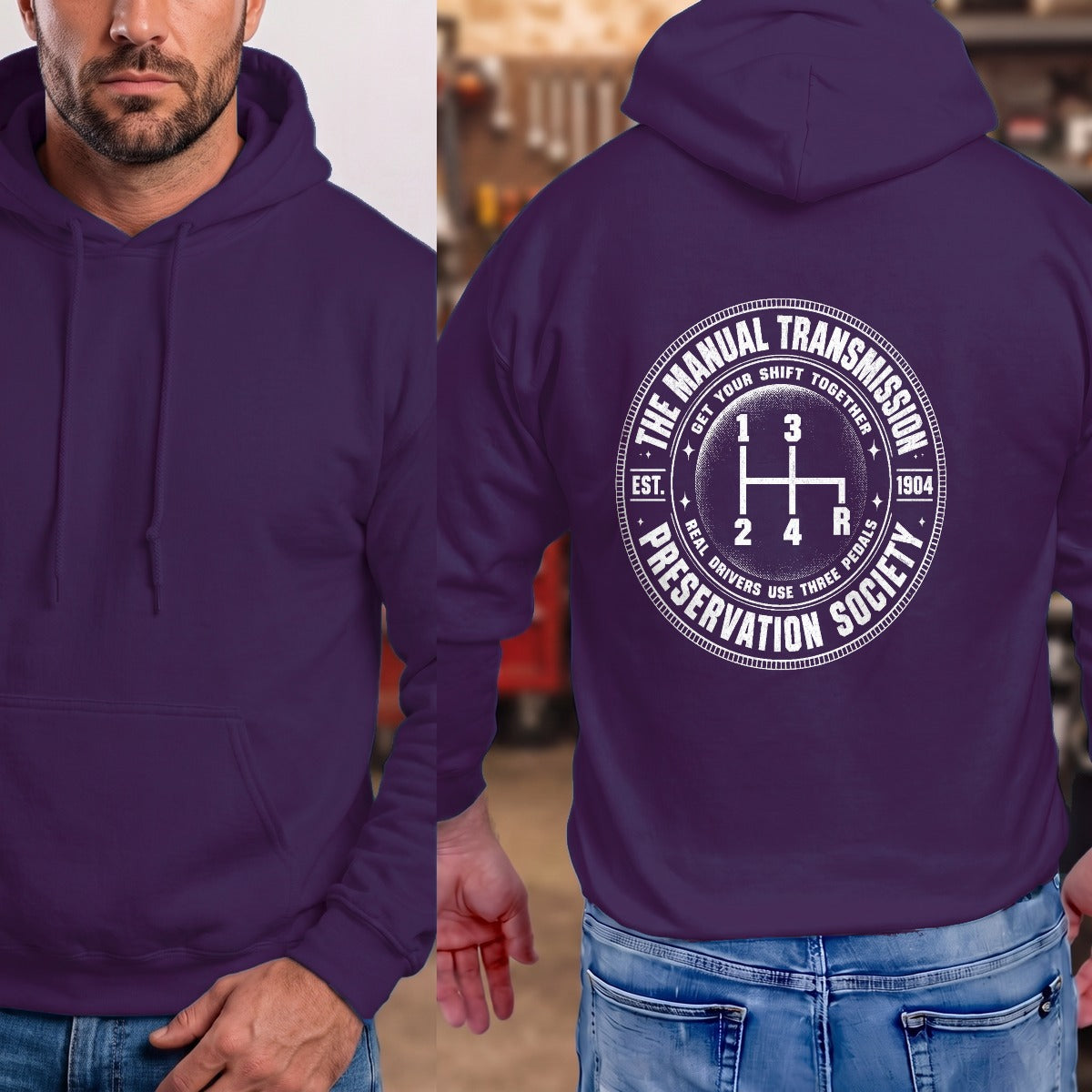 Purple | Full Back
