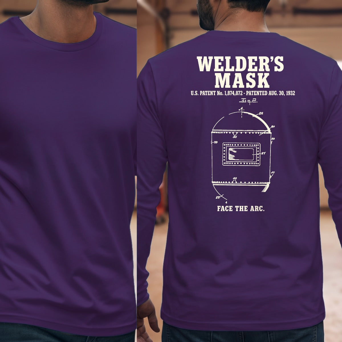 Purple | Full Back