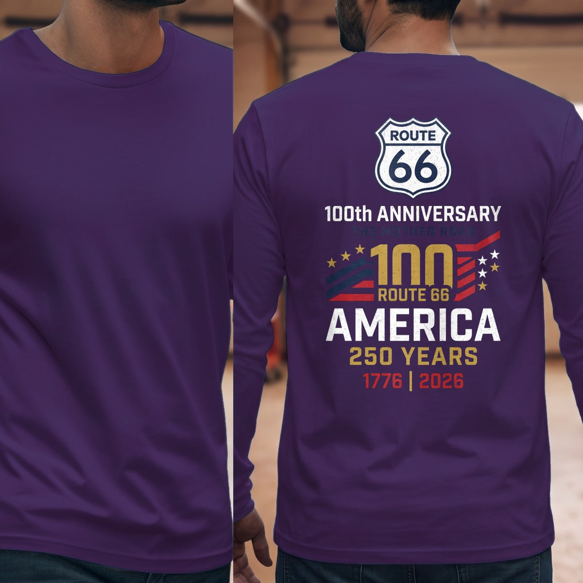 Purple | Full Back