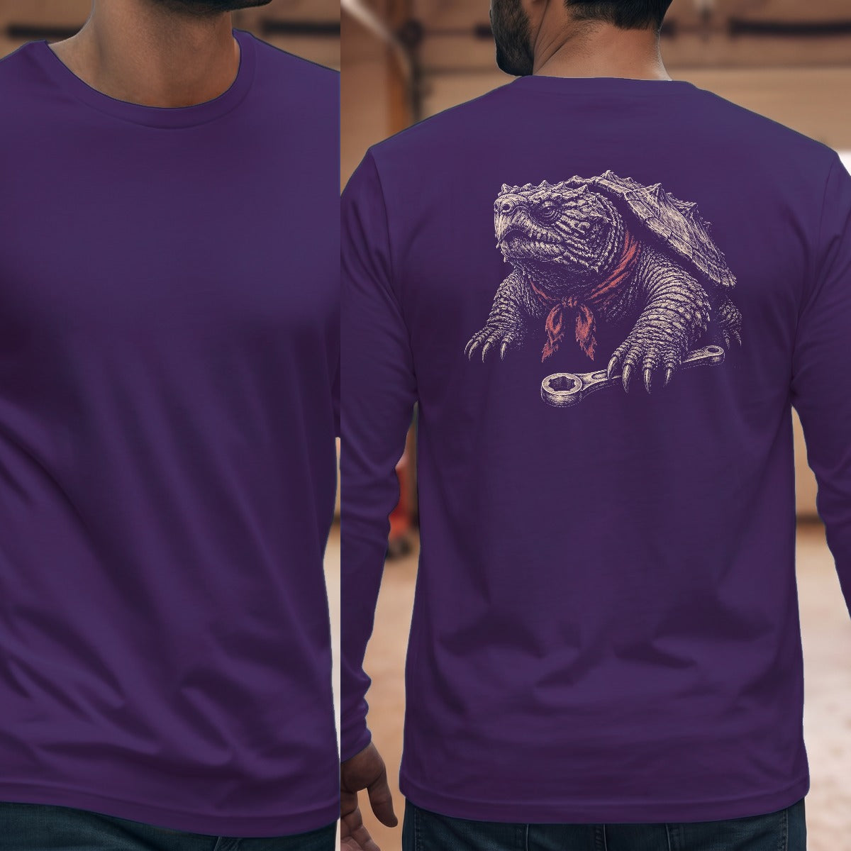 Purple | Full Back
