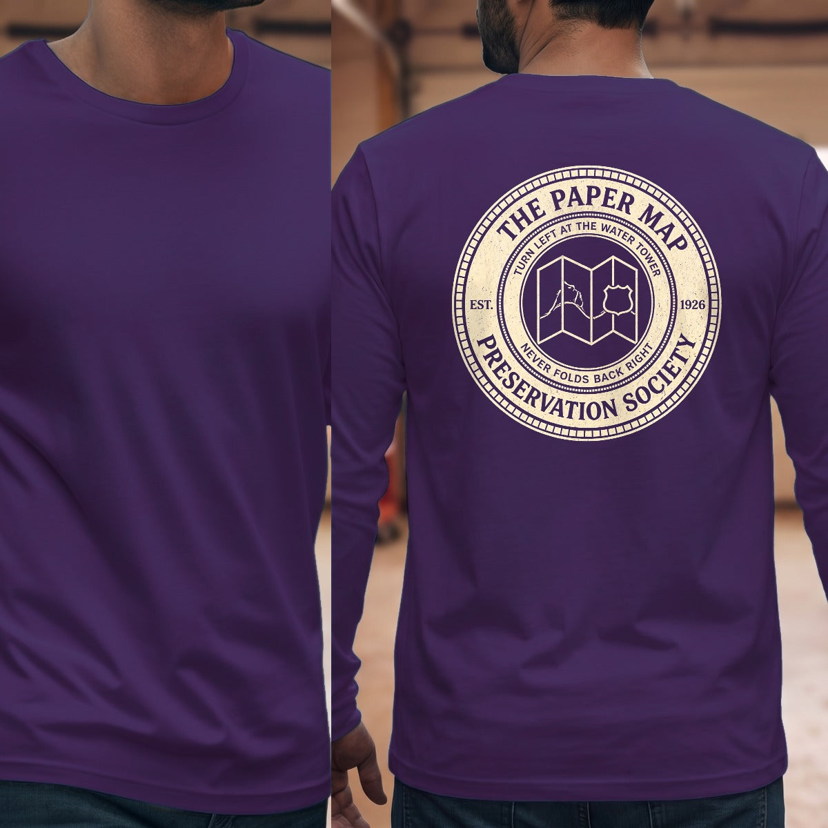 Purple | Full Back