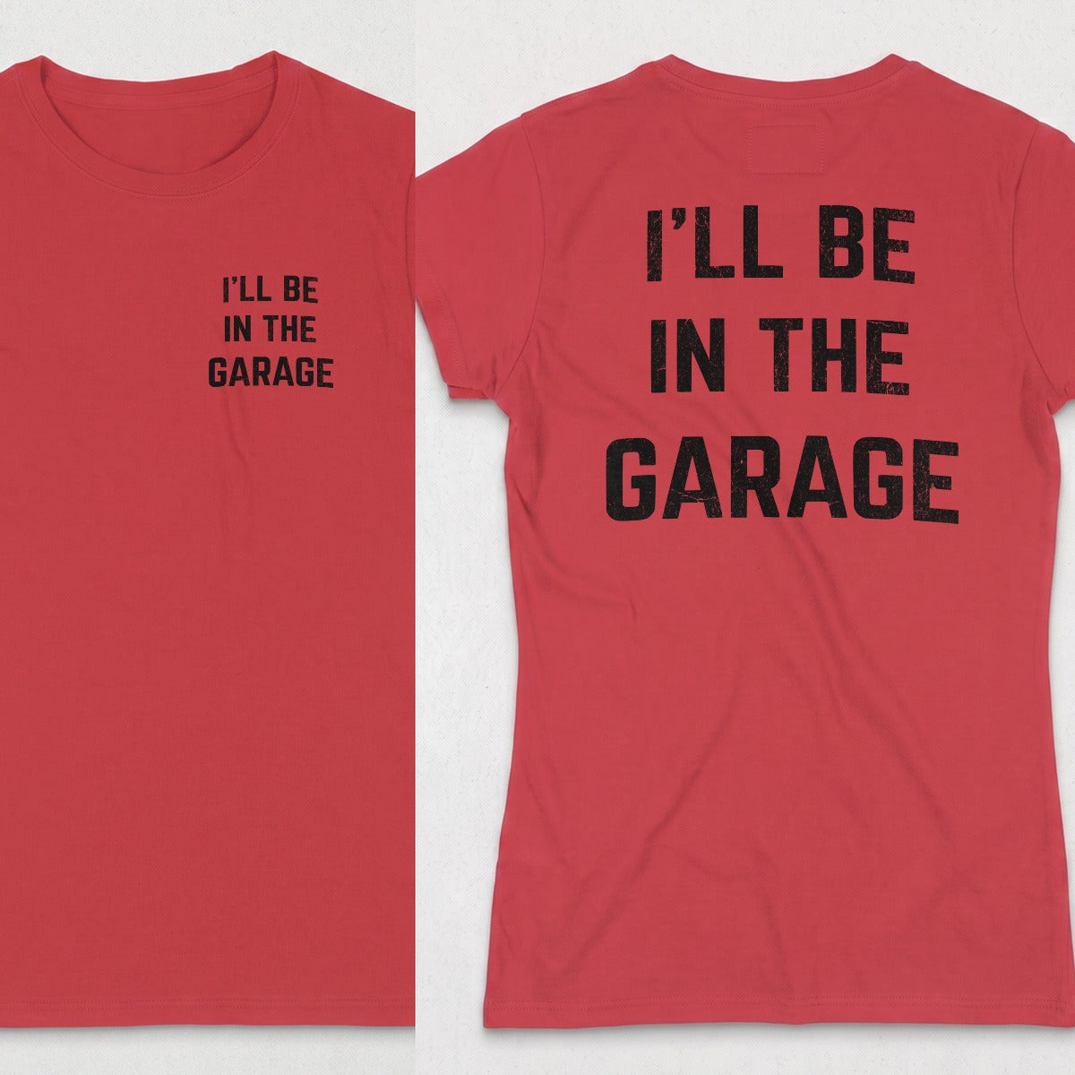 Red | Left Chest + Back